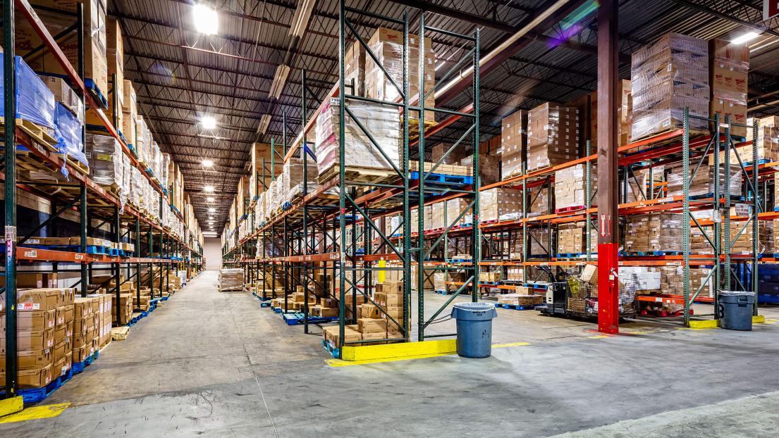 McLane Distribution Center interior