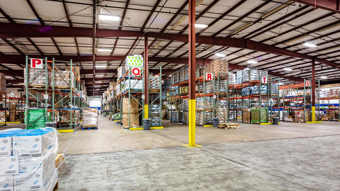 McLane Distribution Center interior